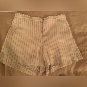 Sandro black and white stripe shorts size FR 36 or US 4 great condition